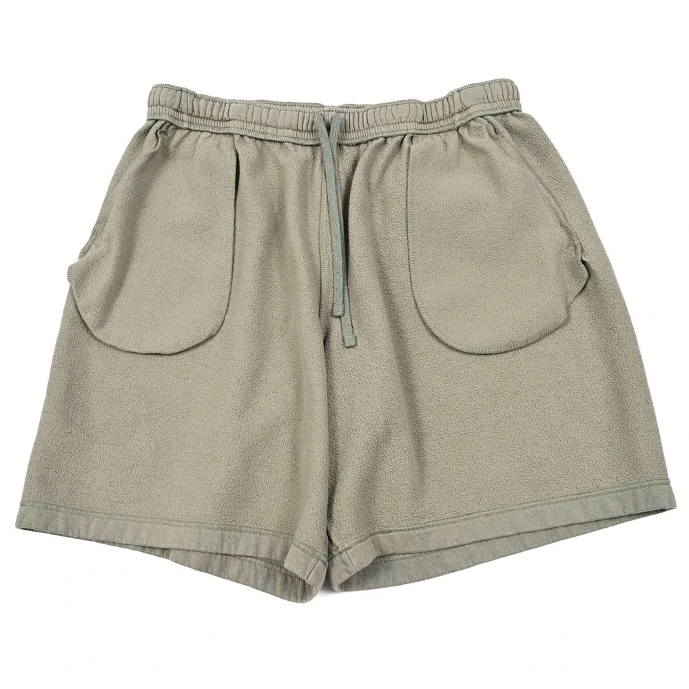 Nike Club Fleece Big Swoosh Logo‎ Men's Shorts 2XL Light Olive Gray BV2721-320